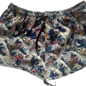 Culprit Swim Shorts Shark Bait made in USA sz Large